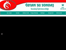 Tablet Screenshot of ozcansusondaj.com